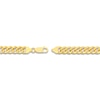 Thumbnail Image 3 of Hollow Curb Link Necklace 14K Yellow Gold 30" 7.4mm