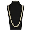 Thumbnail Image 4 of Hollow Curb Link Necklace 14K Yellow Gold 30" 7.4mm