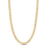 Thumbnail Image 1 of Hollow Curb Link Necklace 14K Yellow Gold 24&quot; 10.5mm