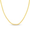 Thumbnail Image 1 of Round Solid Franco Chain Necklace 14K Yellow Gold 22" 3mm