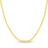 Thumbnail Image 1 of Round Solid Franco Chain Necklace 14K Yellow Gold 24" 3mm