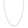 Thumbnail Image 1 of Round Solid Franco Chain Necklace 14K White Gold 16" 1.2mm