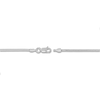 Thumbnail Image 3 of Round Solid Franco Chain Necklace 14K White Gold 16" 1.2mm