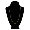 Thumbnail Image 4 of Round Solid Franco Chain Necklace 14K Yellow Gold 24" 1.2mm