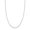 Thumbnail Image 1 of Round Solid Franco Chain Necklace 14K White Gold 22&quot; 2mm