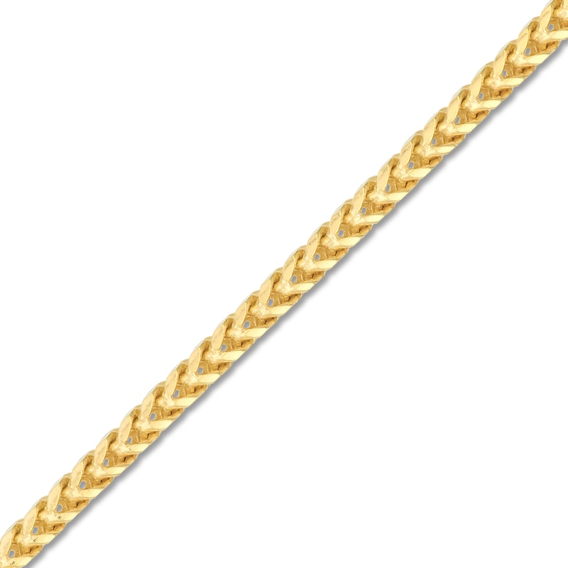 Main Image 2 of Round Solid Franco Chain Necklace 14K Yellow Gold 22" 2mm