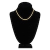 Thumbnail Image 4 of Solid Herringbone Chain Necklace 14K Yellow Gold 16" 2.7mm