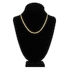 Thumbnail Image 3 of Solid Herringbone Chain Necklace 14K Yellow Gold 18" 2.7mm
