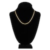 Thumbnail Image 4 of Solid Herringbone Chain Necklace 14K Yellow Gold 18" 2.7mm