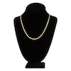 Thumbnail Image 4 of Solid Herringbone Chain Necklace 14K Yellow Gold 20" 2.7mm