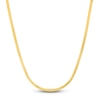 Thumbnail Image 1 of Solid Herringbone Chain Necklace 14K Yellow Gold 16" 5.1mm