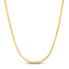 Thumbnail Image 0 of Solid Herringbone Chain Necklace 14K Yellow Gold 16" 5.1mm