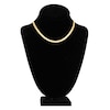 Thumbnail Image 3 of Solid Herringbone Chain Necklace 14K Yellow Gold 16" 5.1mm