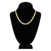 Thumbnail Image 3 of Solid Herringbone Chain Necklace 14K Yellow Gold 18" 5.1mm