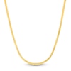 Thumbnail Image 0 of Solid Herringbone Chain Necklace 14K Yellow Gold 20" 5.1mm