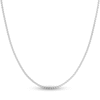 Thumbnail Image 1 of Flat Solid Mariner Chain Necklace 14K White Gold 16" 2.2mm