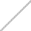 Thumbnail Image 2 of Flat Solid Mariner Chain Necklace 14K White Gold 18" 2.2mm