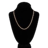 Thumbnail Image 4 of Flat Solid Mariner Chain Necklace 14K Rose Gold 20" 2.2mm