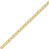 Thumbnail Image 2 of Flat Solid Mariner Chain Necklace 14K Yellow Gold 20" 2.2mm