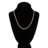 Thumbnail Image 4 of Flat Solid Mariner Chain Necklace 14K Yellow Gold 20" 2.2mm