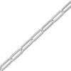 Thumbnail Image 2 of Solid Paperclip Chain Necklace 14K White Gold 16" 3.85mm