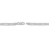 Thumbnail Image 3 of Solid Paperclip Chain Necklace 14K White Gold 20" 3.85mm