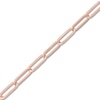 Thumbnail Image 2 of Solid Paperclip Chain Necklace 14K Rose Gold 16" 3.85mm