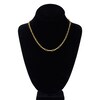 Thumbnail Image 4 of Solid Paperclip Chain Necklace 14K Yellow Gold 18" 3.85mm