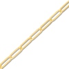 Thumbnail Image 2 of Solid Paperclip Chain Necklace 14K Yellow Gold 20" 3.85mm