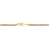 Thumbnail Image 3 of Solid Paperclip Chain Necklace 14K Yellow Gold 20" 3.85mm