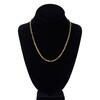 Thumbnail Image 4 of Solid Paperclip Chain Necklace 14K Yellow Gold 20" 3.85mm