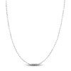 Thumbnail Image 1 of Solid Paperclip Chain Necklace 14K White Gold 16" 1.95mm