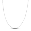 Thumbnail Image 1 of Solid Paperclip Chain Necklace 14K White Gold 18" 1.95mm