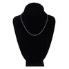 Thumbnail Image 4 of Solid Paperclip Chain Necklace 14K White Gold 18" 1.95mm