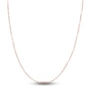 Thumbnail Image 1 of Solid Paperclip Chain Necklace 14K Rose Gold 16" 1.95mm