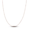 Thumbnail Image 1 of Solid Paperclip Chain Necklace 14K Rose Gold 18" 1.95mm