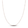 Thumbnail Image 1 of Solid Paperclip Chain Necklace 14K Rose Gold 20" 1.95mm