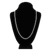 Thumbnail Image 4 of Hollow Rolo Chain Necklace 14K White Gold 24" 3.8mm
