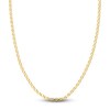 Thumbnail Image 1 of Hollow Rolo Chain Necklace 14K Yellow Gold 16" 3.8mm