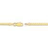 Thumbnail Image 3 of Solid Serpentine Chain Necklace 14K Yellow Gold 20" 2.07mm
