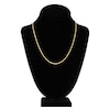 Thumbnail Image 4 of Solid Serpentine Chain Necklace 14K Yellow Gold 20" 2.07mm