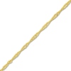 Thumbnail Image 2 of Solid Singapore Chain Necklace 14K Yellow Gold 16" 1.15mm