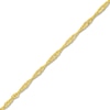 Thumbnail Image 1 of Solid Singapore Chain Necklace 14K Yellow Gold 20" 1.15mm