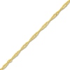 Thumbnail Image 2 of Solid Singapore Chain Necklace 14K Yellow Gold 20" 1.15mm