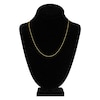 Thumbnail Image 4 of Solid Singapore Chain Necklace 14K Yellow Gold 20" 1.15mm