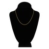Thumbnail Image 4 of Round Solid Wheat Chain Necklace 14K Yellow Gold 18&quot; 1.5mm