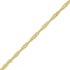 Thumbnail Image 2 of Solid Singapore Chain Necklace 14K Yellow Gold 24" 1.15mm
