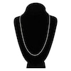 Thumbnail Image 4 of Round Solid Wheat Chain Necklace 14K White Gold 24" 1.5mm