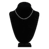 Thumbnail Image 4 of Solid Singapore Chain Necklace 14K White Gold 16" 1.4mm