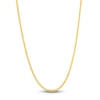 Thumbnail Image 1 of Square Solid Wheat Chain Necklace 14K Yellow Gold 24" 1.25mm